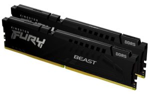 Memorie RAM Kingston FURY Beast, 64GB DDR5, 5600MHz, CL40
