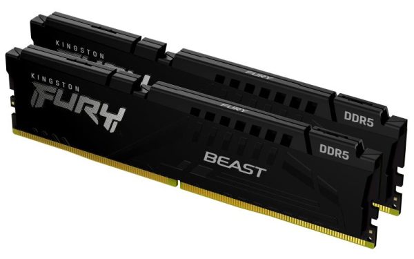 Memorie RAM Kingston FURY Beast, 64GB DDR5, 5600MHz, CL36