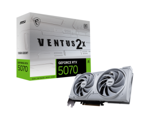 Placa video MSI GeForce RTX 5070 VENTUS 2X OC White,