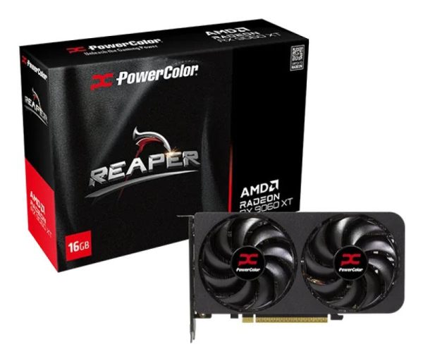 Placa video PowerColor Radeon RX 9060 XT, 16GB GDDR6, PCI