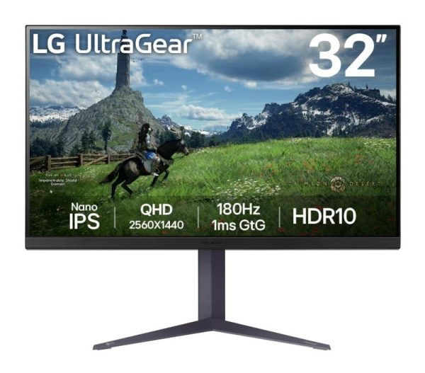 Monitor Consumer LG 32GS85Q-B, 31.5", 2560 x 1440 pixeli, Black,