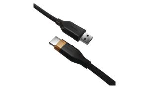 Cablu Duracell USB-A to USB-C, lungime 1m, negru