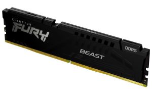 Memorie RAM Kingston FURY Beast, 16GB DDR5, 6000MHz, CL36