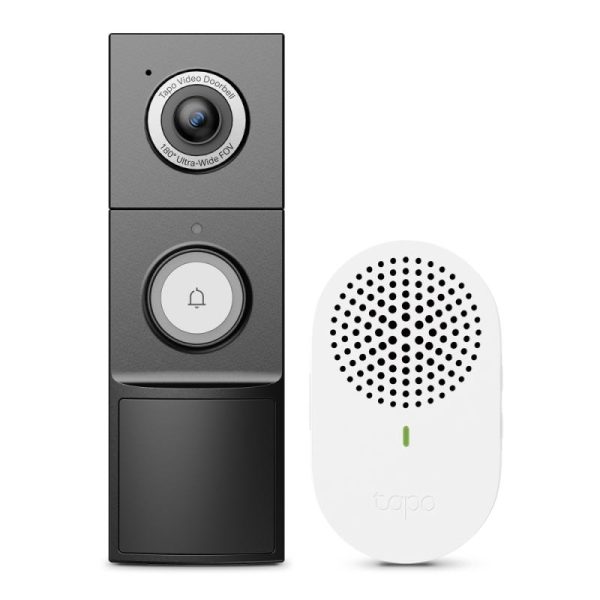Video Doorbell Camera 1×Tapo D235 + 1×Tapo D100C SPEC: 2.5K