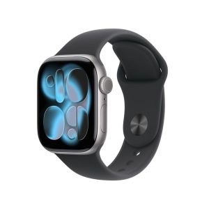 Apple Watch Series 11 GPS 42mm Space Grey Aluminium Case with Black Sport