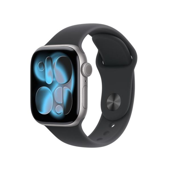 Apple Watch Series 11 GPS 42mm Space Grey Aluminium Case with Black Sport