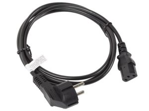 CEE 7/7->IEC 320 C13 POWER CORD 1.8M BLACK LANBERG