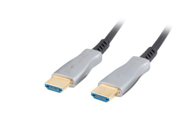 Cablu HDMI M/M v2.0 50 m optic negru AOC
