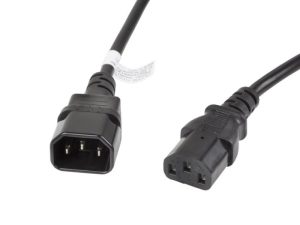 Cablu IEC 320 C13  C14 3 m VDE negru