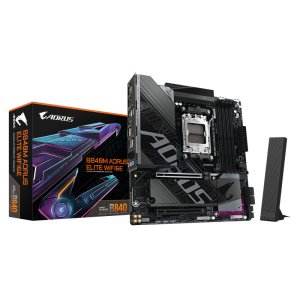 Placa de baza Gigabyte B840M AORUS ELITE WIFI6E, Socket AM5,