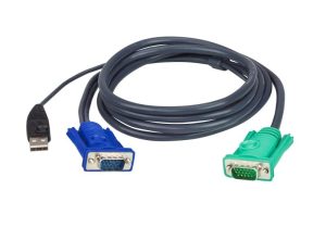 Cablu Aten 2L-5202U Lungime cablu: 1,8 m, Video Type portul: