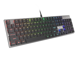 Tastatura Mecanica Gaming Genesis Thor 420, RGB, USB, Argintiu