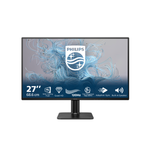 Monitor Consumer Philips 27E2N2500/00, 27", 2560 x 1440 pixeli, Black,