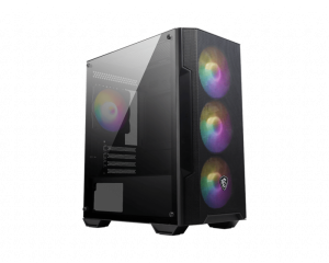 Carcasa MSI MAG Forge M100A, RGB, Micro Tower, Black