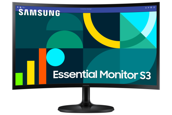 Monitor Samsung 24" LS24D360GAUXEN, Curvature: 1800R, Diagonal (inch): 24, Diagonal