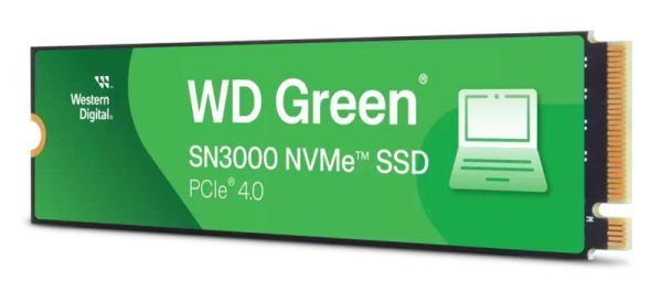 SSD intern SanDisk WD Green SN3000 NVMe, 2 TB, PCI