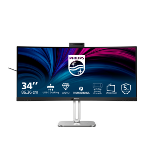 Monitor Consumer Philips 34B2U6603CH/00, 34", 3440 x 1440 pixeli, Grey,