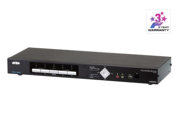 Switch KVM desktop ATEN CM1284. Tastatură de tip port: USB,