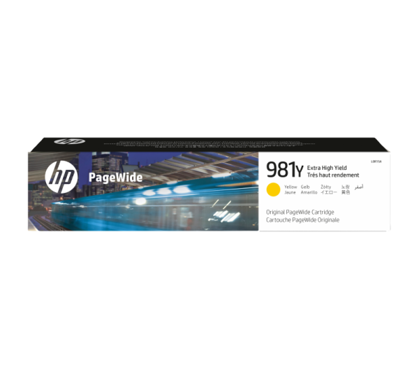Cartus HP 981Y Extra High Yield Yellow Original PageWide, Yellow