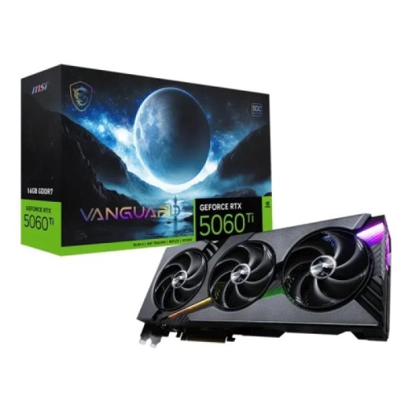 Placa video MSI GeForce RTX 5060 Ti, 16GB GDDR7, PCI