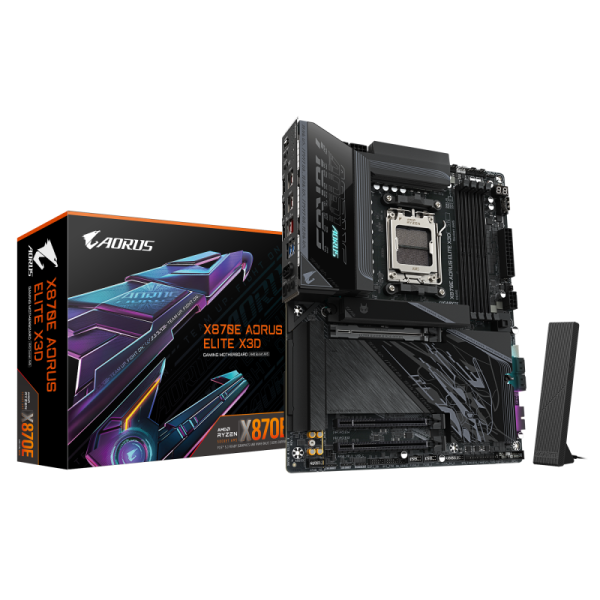 Placa de baza Gigabyte X870E AORUS ELITE X3D, Socket AM5,