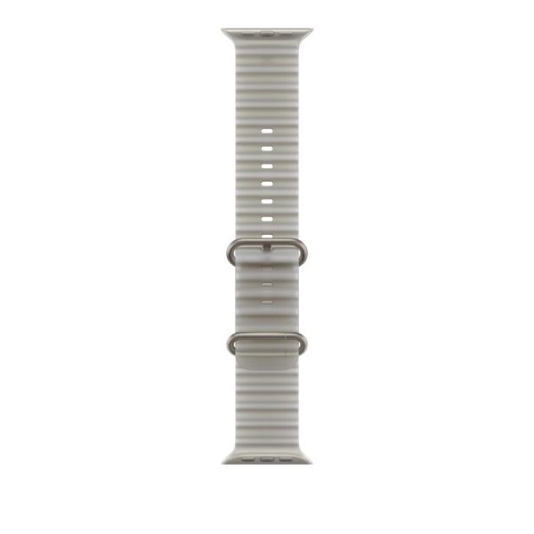 Curea pentru Apple Watch 49mm Translucent Grey Ocean Band -