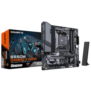 Placa de baza Gigabyte B550M GAMING X WIFI6, Socket AM4,