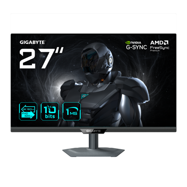 Monitor Consumer Gigabyte G27UP, 27", 3840 x 2160 pixeli, Black,
