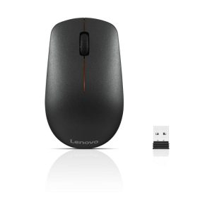 Mouse Wireless LENOVO GY50R91293, 1200 dpi, Negru