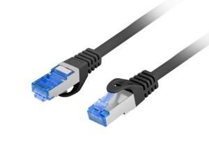 Patch cord Cat.6A S/FTP LSZH CCA 5 m negru, Fluke