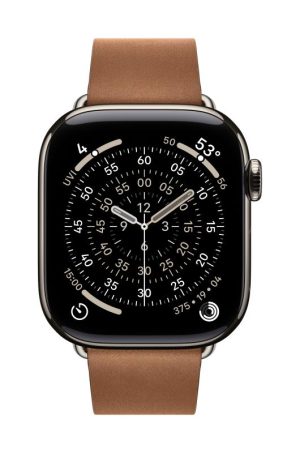 Curea pentru Apple Watch 42mm Caramel Modern Buckle - Medium