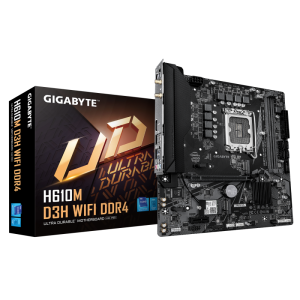 Placa de baza Gigabyte H610M D3H WIFI, Socket 1700, DDR4,