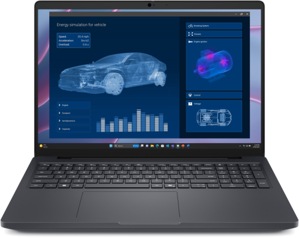 Laptop Workstation DELL Pro Max 16, cu procesor Ryzen AI