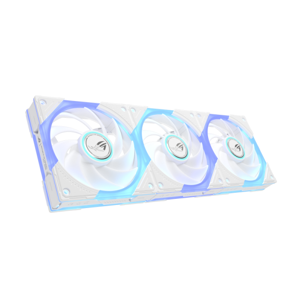 Ventilator Carcasa ASUS ROG Eurux GR120 ARGB Fan White Triple