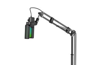 Microfon Genesis Radium 251, tip Cardioid, USB, LED backlight