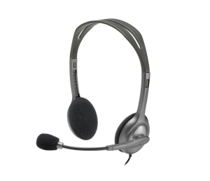 Casti Head-band Logitech H110, Wired, noise-canceling, Multicolor
