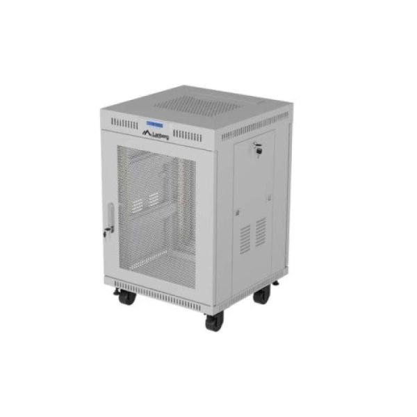 Dulap rack 19" perete 15U/600X600 (FLAT PACK) WITH MESH DOOR