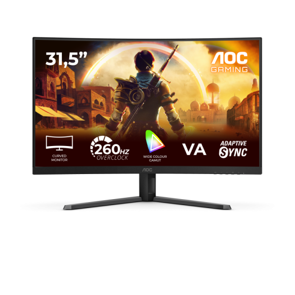 Monitor Gaming AOC C32G42ZE, 31.5", 1920 x 1080 pixeli, Black,