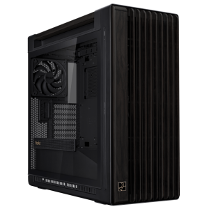 Carcasa ASUS ProArt PA602 Wood Edition, RGB, Mid Tower, Black