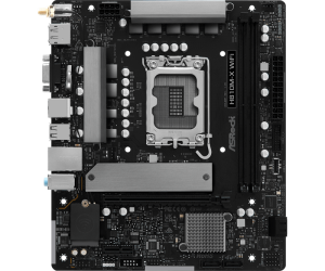 Placa de baza ASRock H810M-X WiFi, Socket 1851, DDR5, Micro-ATX