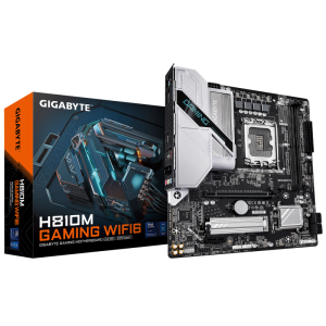 Placa de baza Gigabyte H810M GAMING WIFI6, LGA 1851, DDR5,