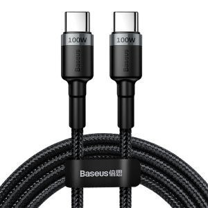 Cablu Date si Incarcare USB-C - USB-C Baseus Cafule, 100W,