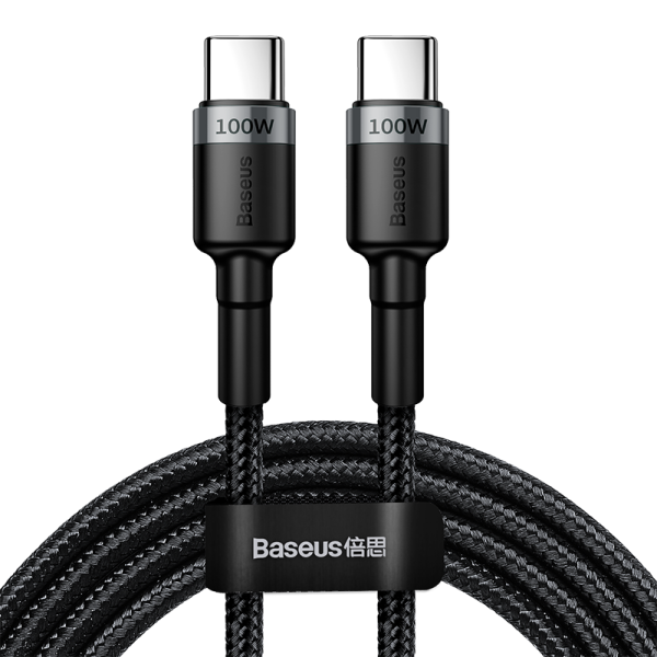 Baseus CATKLF-ALG1 USB Type-C to C Cable Cable (100W, 2m)