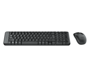 Tastatura LOGITECH Wireless Combo MK220, Fara fir, Negru