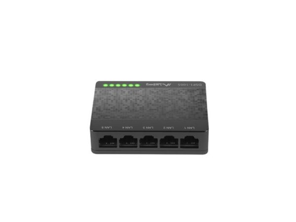 Switch  DSP1-1005 5x 1 Gb/s, fara management, Gigabit Ethernet,