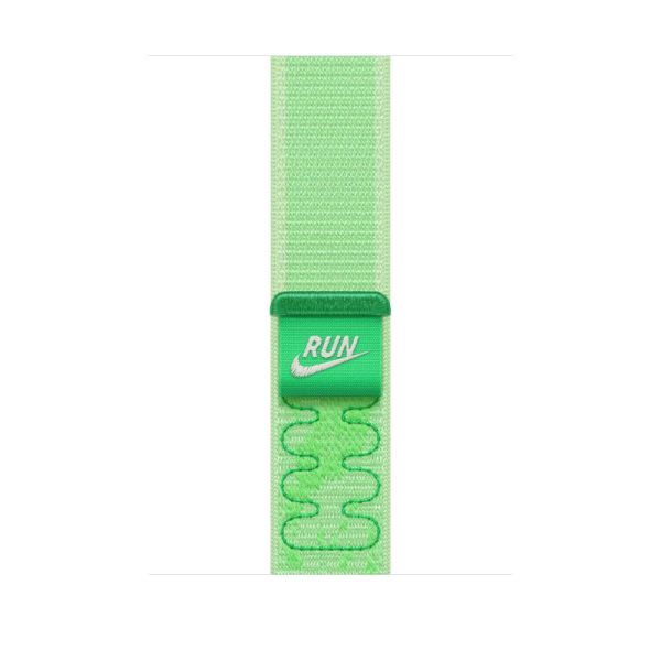 Curea pentru Apple Watch 46mm Green Spark Nike Sport Loop