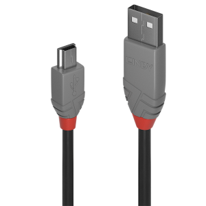Cablu Lindy 3m USB 2.0 Type A to Mini B,