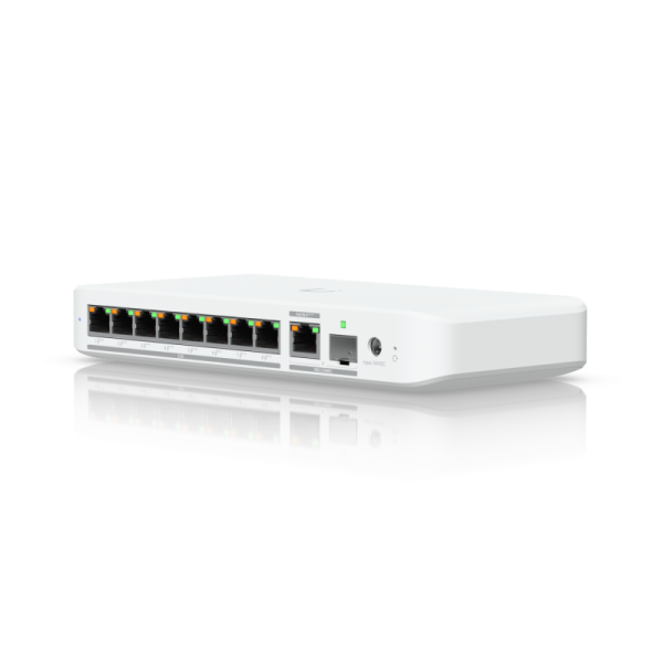 Ubiquiti USW-Flex-2.5G-8 POE , capacitate switch 60 Gbps, interfata (8)