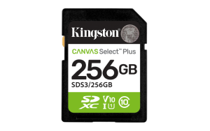 Card de memorie Kingston Canvas Select Plus Gen3 SDXC, 64
