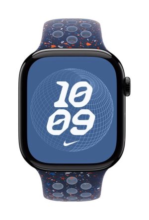 Curea pentru Apple Watch 46mm Blue Ribbon Nike Sport Band